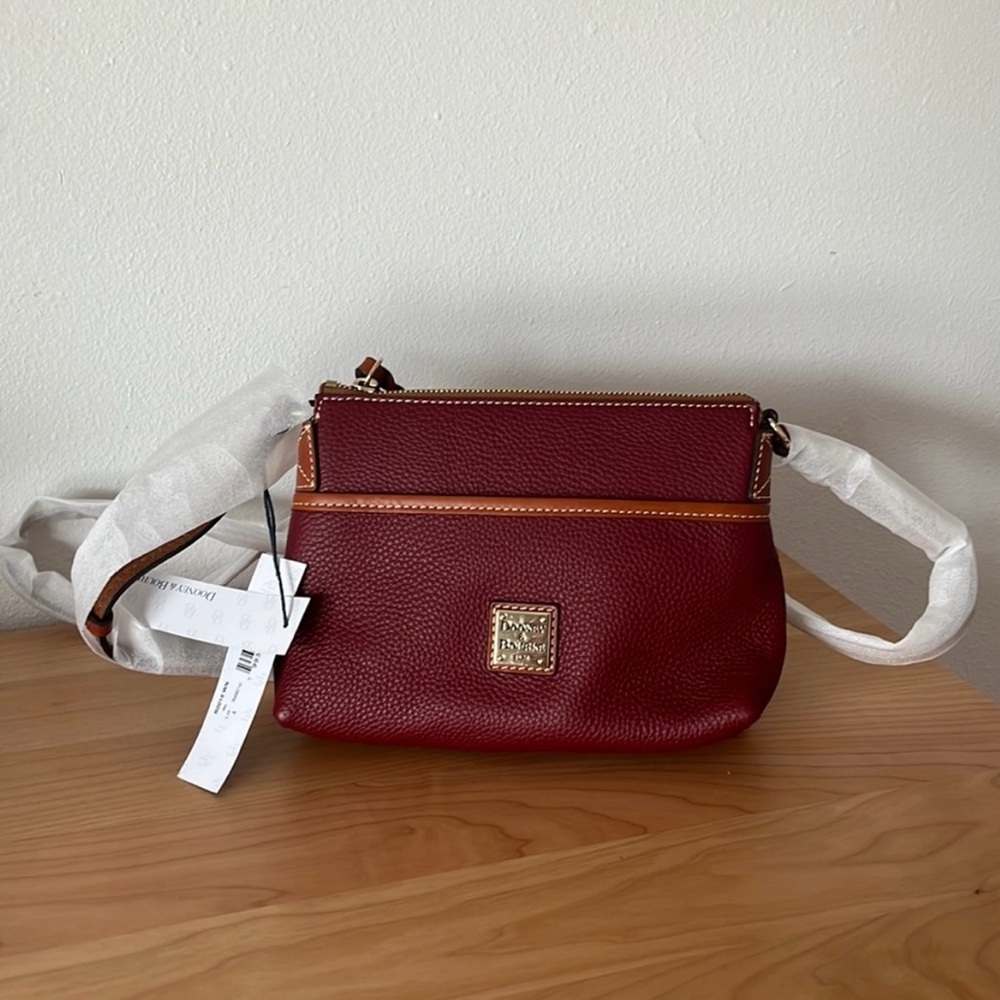 NWT Dooney & Bourke Pouchette • Wine - Picture 2 of 9